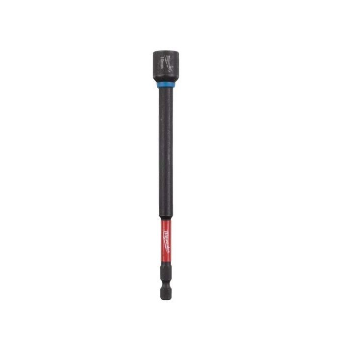 Головка магнитная Milwaukee 1/4", шестигранная, 10 мм/150мм Shockwave, ударопрочная (4932492447)