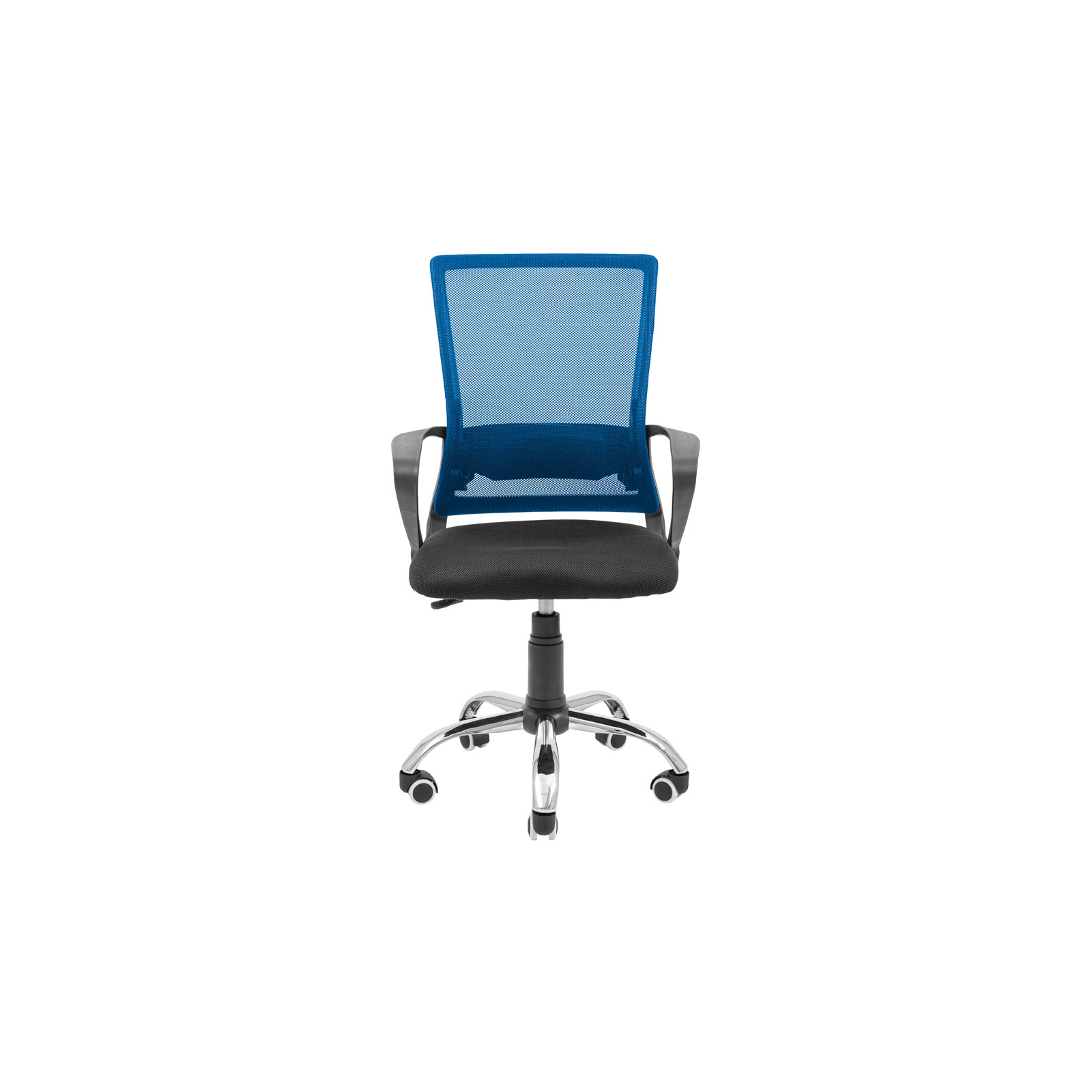 Офисное кресло Richman Робин Хром Пиастра Сетка черная + красная (ADD0003199) изображение 2