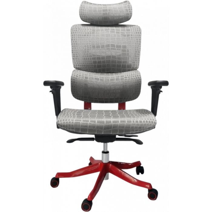 Офисное кресло GT Racer X-626 Gray/Red изображение 2