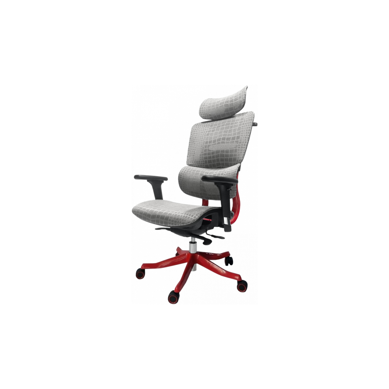 Офисное кресло GT Racer X-626 Gray/Red изображение 3