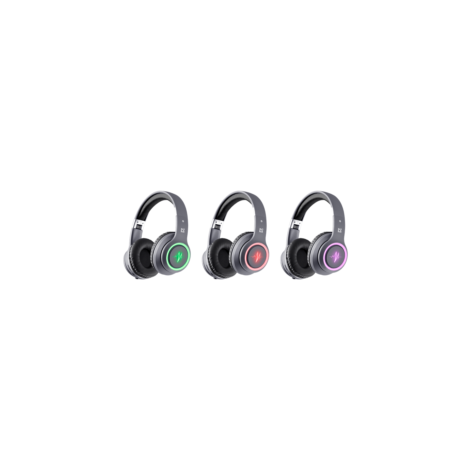 Навушники Defender FreeMotion B571 Bluetooth LED Black (63572) зображення 7