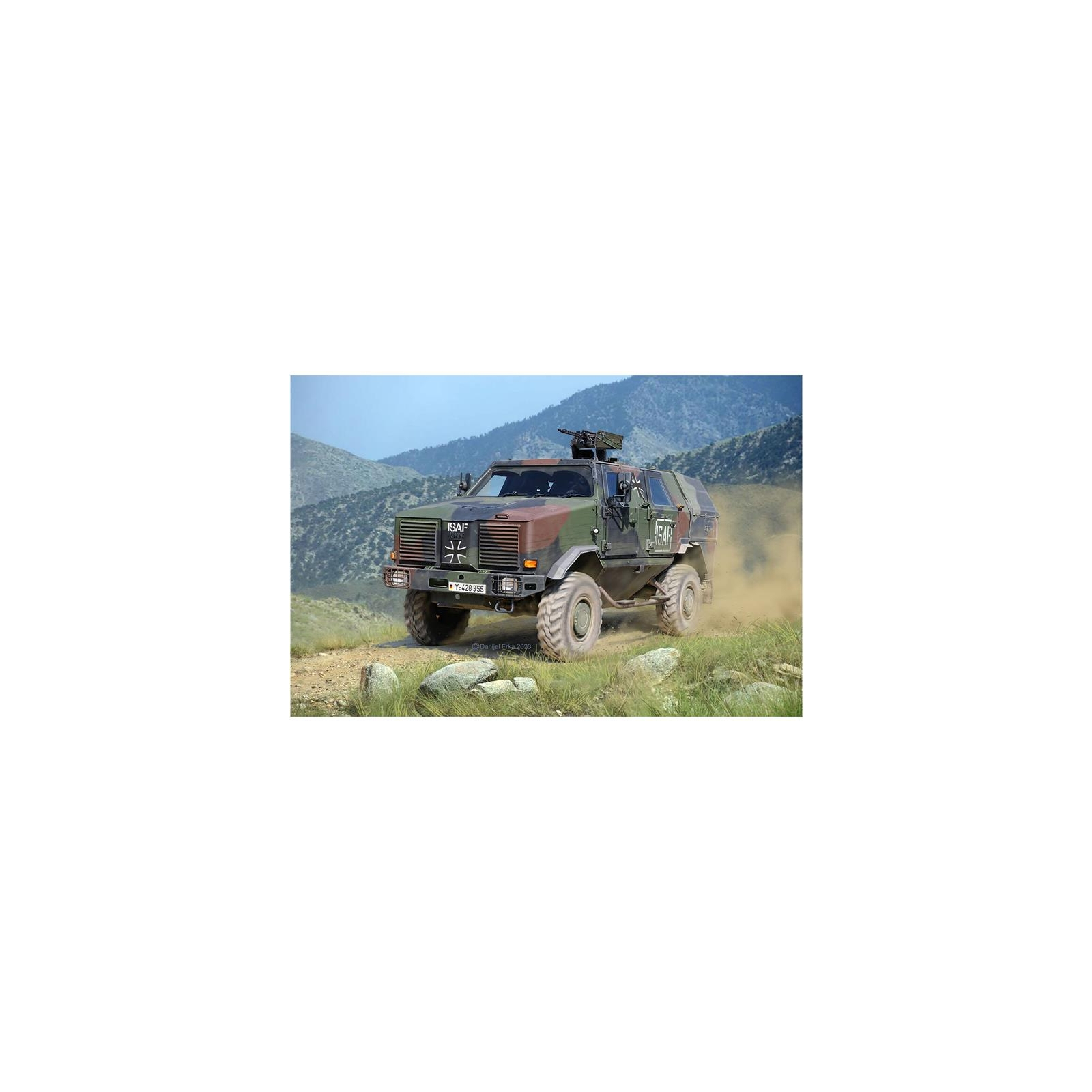 Сборная модель Revell Бронеавтомобиль ATF Dingo 1 уровень 4 масштаб 1:72 (RVL-03345) изображение 9