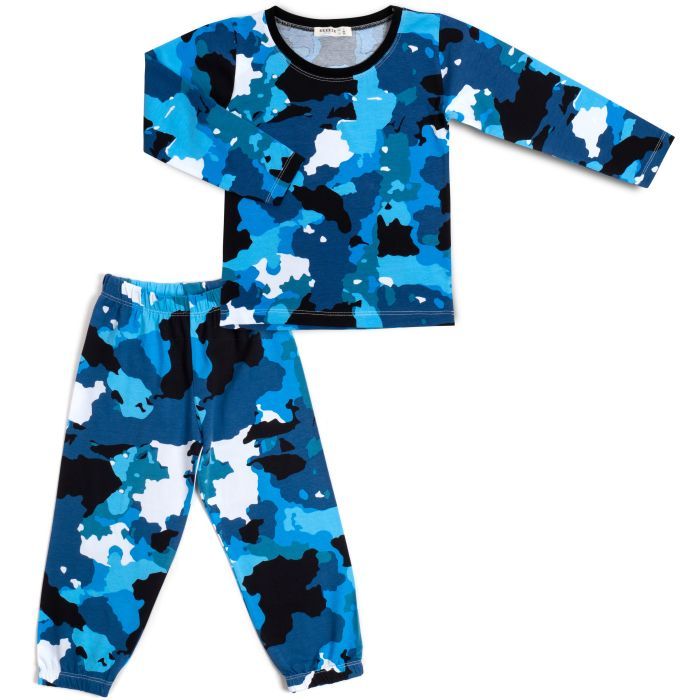 Піжама дитяча Breeze трикотажна (17828-74G-blue)