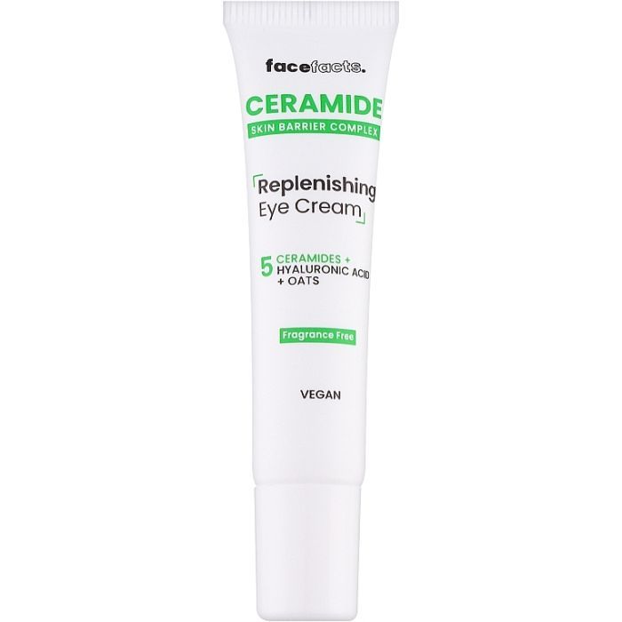 Крем для шкіри навколо очей Face Facts Ceramide Replenishing Eye Cream Відновлювальний з керамідами 15 мл (5031413928600)