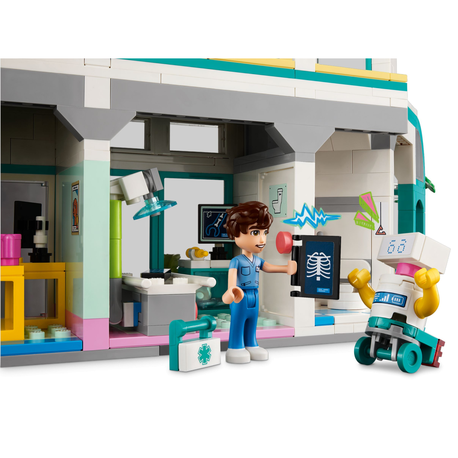 Конструктор LEGO Friends Больница в Хартлейк-Сити 1045 деталей (42621) изображение 4