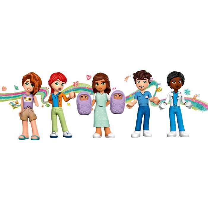 Конструктор LEGO Friends Лікарня в Хартлейк-Сіті 1045 деталей (42621) зображення 8
