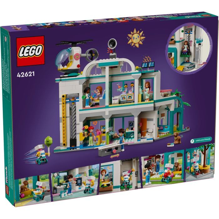 Конструктор LEGO Friends Лікарня в Хартлейк-Сіті 1045 деталей (42621) зображення 9
