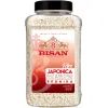 Крупа Bisan Рис для суші круглий шліфований Японіка 800 г (4820186124606)