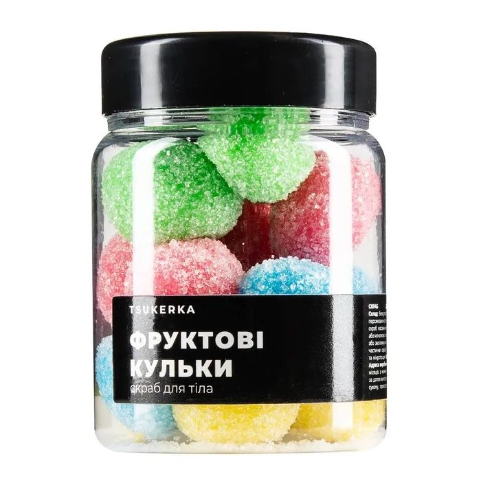 Скраб для тела Tsukerka Фруктовые шарики 250 мл (2000000002392/4820266831141)
