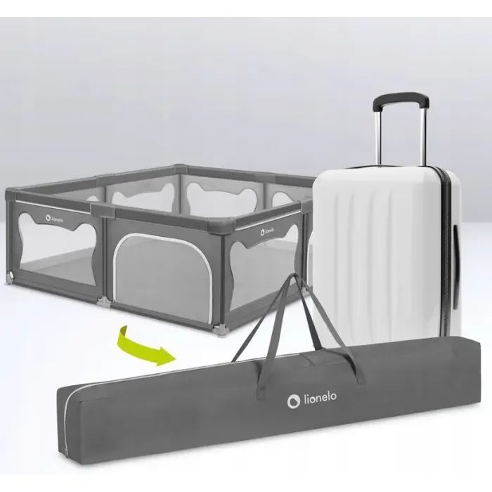 Детский манеж Lionelo Willow XL Grey Concrete (LO-WILLOW XL GREY CONCRETE) изображение 2