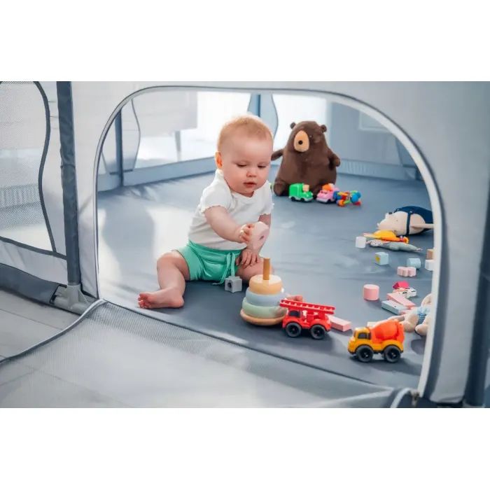 Детский манеж Lionelo Willow XL Grey Concrete (LO-WILLOW XL GREY CONCRETE) изображение 7