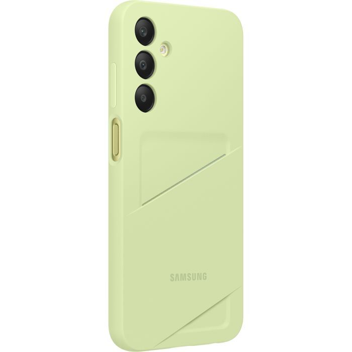 Чехол для мобильного телефона Samsung A25 Card Slot Case Lime (EF-OA256TMEGWW) изображение 2