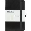 Книга записная Axent Partner 125х195 мм в линейку 96 листов Черный (8308-01-A)