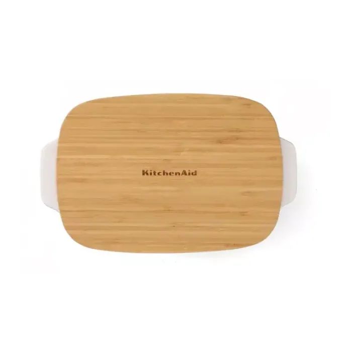 Форма для выпечки KitchenAid з кришкою керамогранітна 0,9 л Фісташкова (CC007424-001) изображение 3