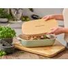 Форма для выпечки KitchenAid з кришкою керамогранітна 3,8 л Фісташкова (CC007426-001) изображение 7