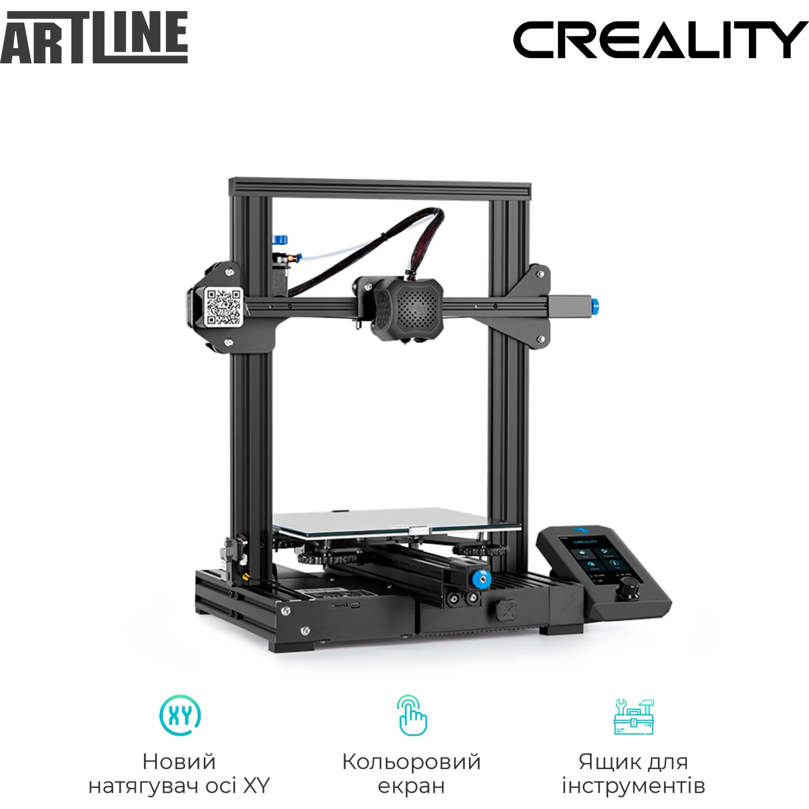 3D-принтер Creality Ender-3 V2 зображення 3