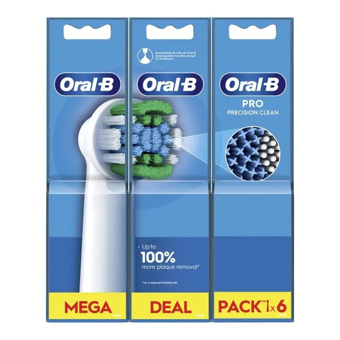 Насадка для зубной щетки Oral-B Pro Precision Clean, 6 шт (8006540847466) изображение 2
