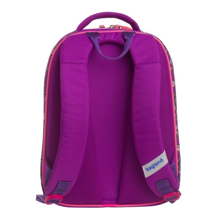 Портфель Bagland Turtle 17 л. фиолетовый 890 (0013466) (736915359) изображение 3