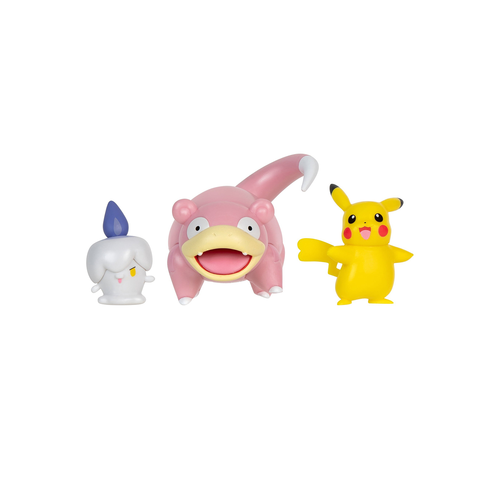 Фигурка Pokemon набор W18 - Пикачу, Литвик, Слоупок (PKW3056) изображение 2