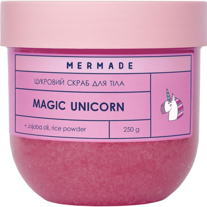 Скраб для тела Mermade Magic Unicorn Сахарный 250 г (4820241303717)