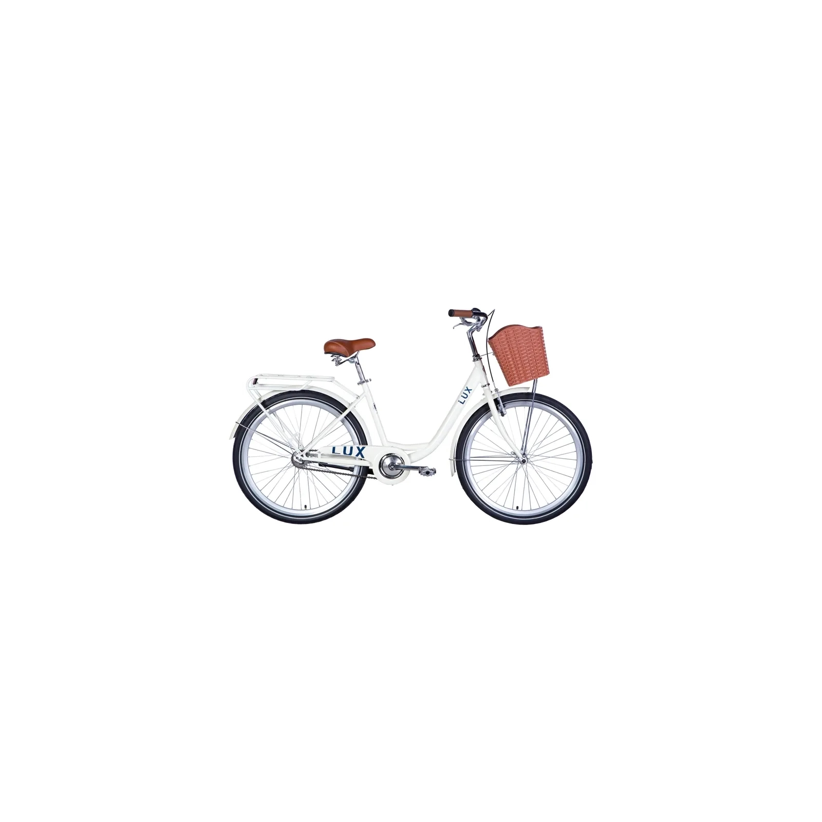 Велосипед Dorozhnik LUX 26" 17" ST 2024 Слонова кість (OPS-D-26-272)