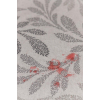 Скатертина Прованс непромокаюча Simfoni Сіре листя на натюрель 120х136 см (033541) зображення 5