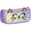 Пенал Cool For School 2 відділення з блискітками Блакитний (CF6706-blue)