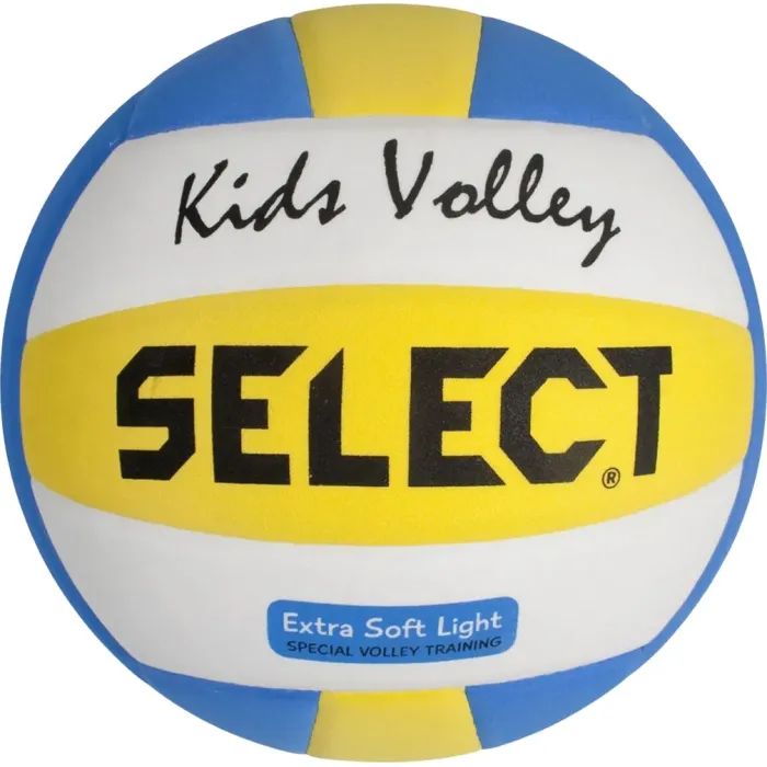 Мяч волейбольный Select Kids Volley New білий, жовтий, синій 4 214460-329 (5703543040308)