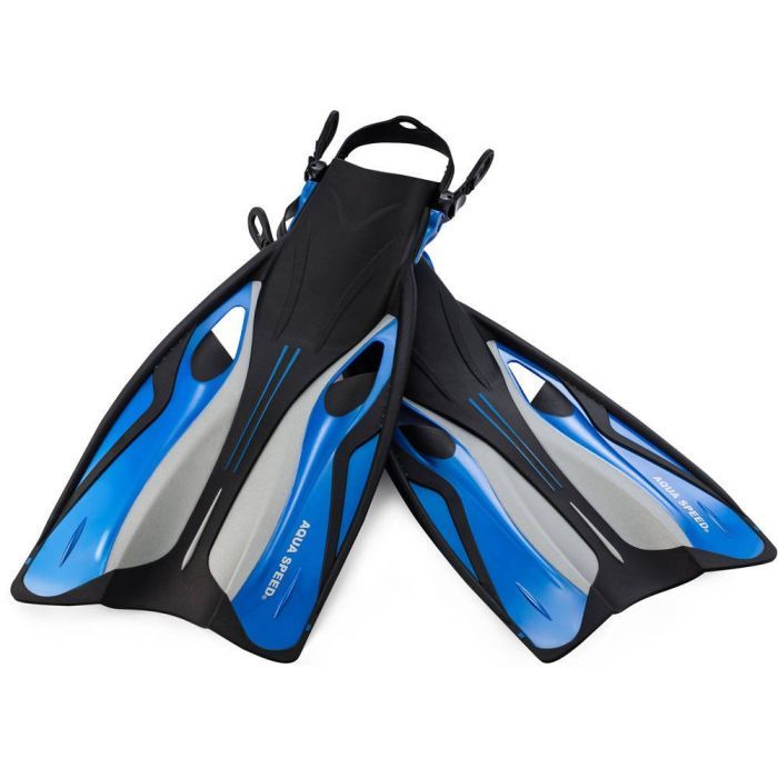 Ласты Aqua Speed Swift 707-11 4763 синій, чорний, сірий 38-41 (5908217647634)