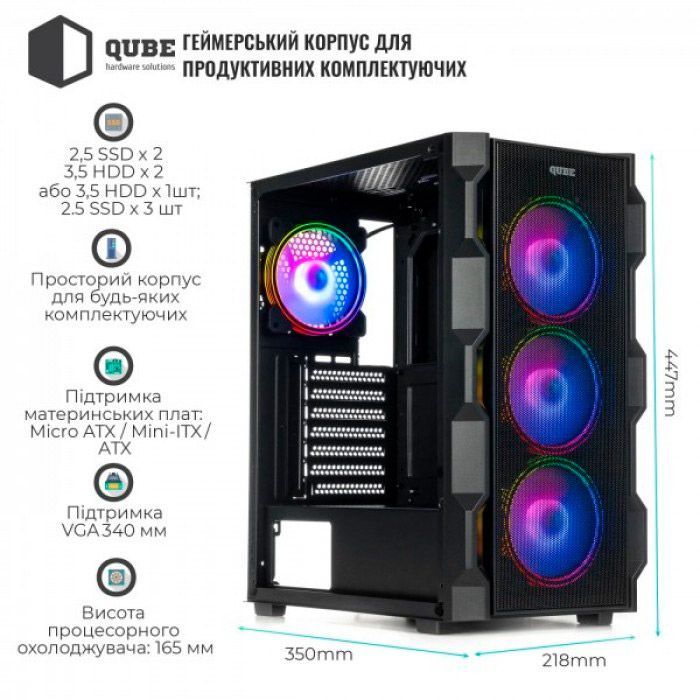 Корпус Qube CORSAIR_FMNU3 зображення 8