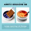 Гуашевые краски Arrtx 9B, 9 цветов (LC302925) изображение 5