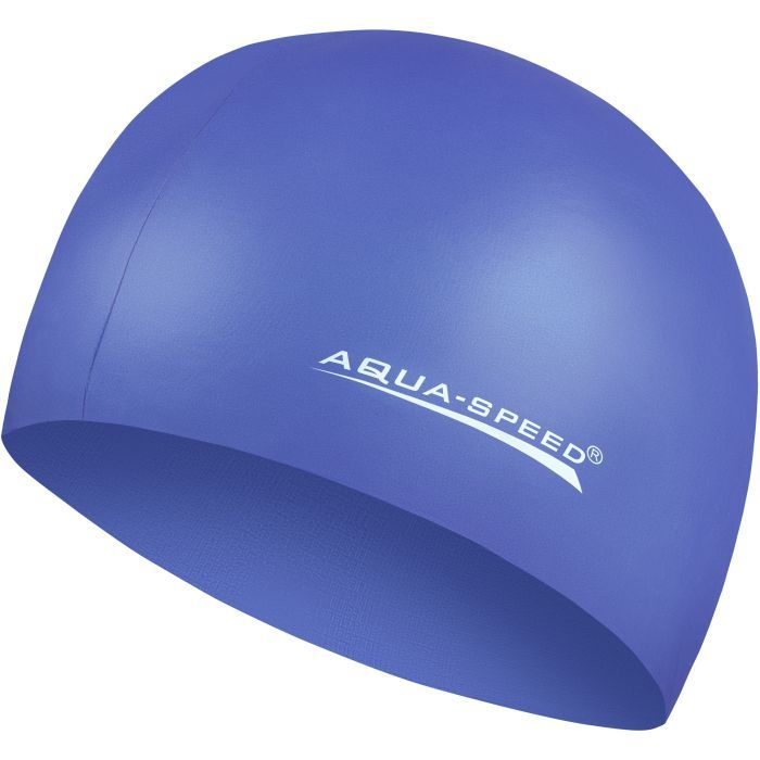 Шапка для плавання Aqua Speed Mega 100-17 синій Уні OSFM (5908217635495)