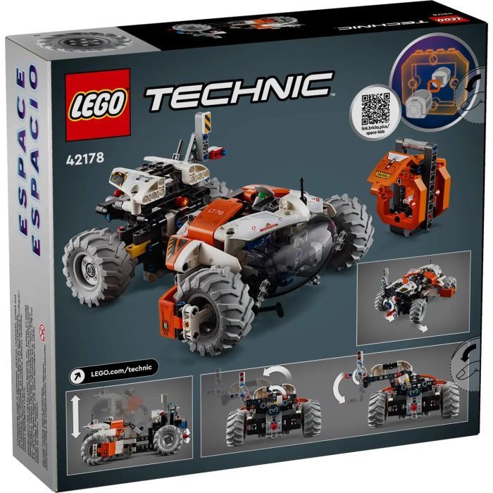 Конструктор LEGO Technic Космический колесный погрузчик LT78 435 деталей (42178) изображение 9
