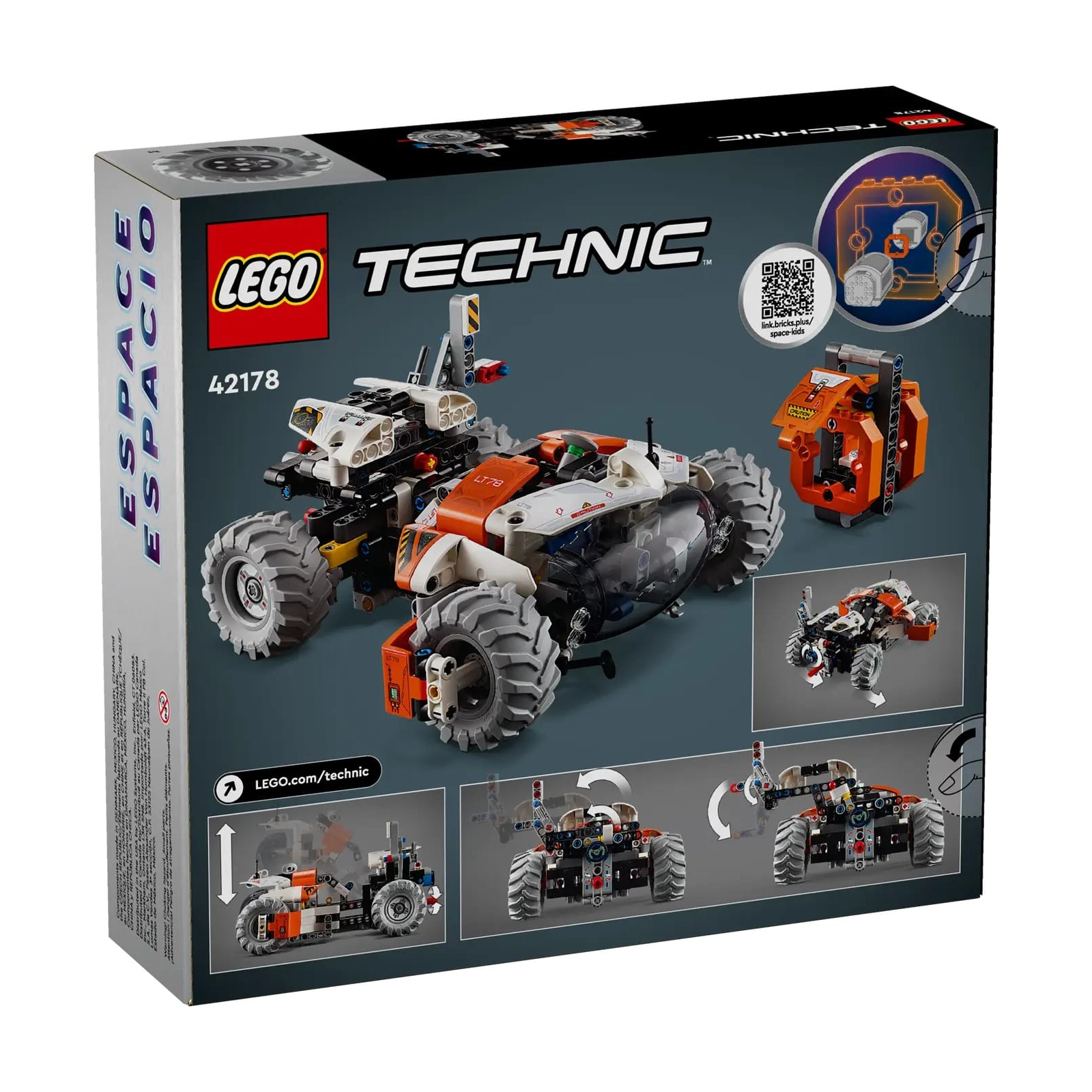 Конструктор LEGO Technic Космічний колісний навантажувач LT78 435 деталей (42178) зображення 9