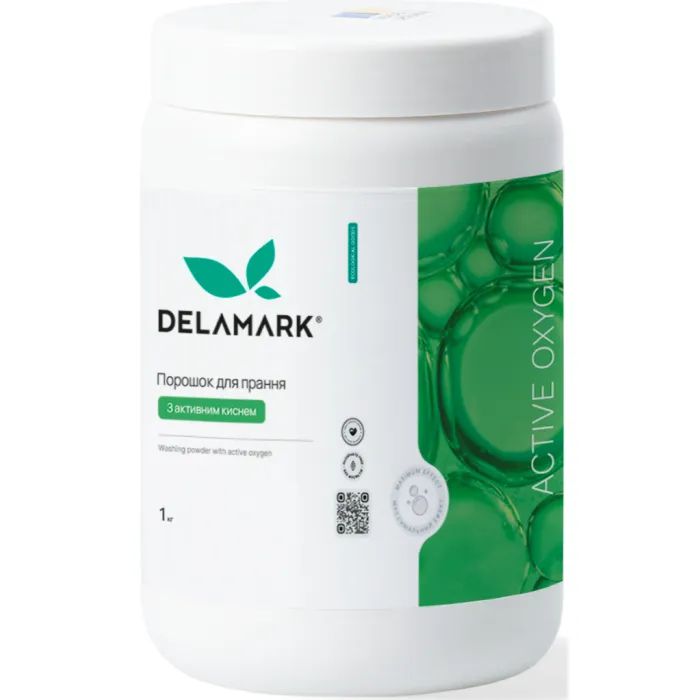 Стиральный порошок DeLaMark С активным кислородом 1 кг (4820152333582)