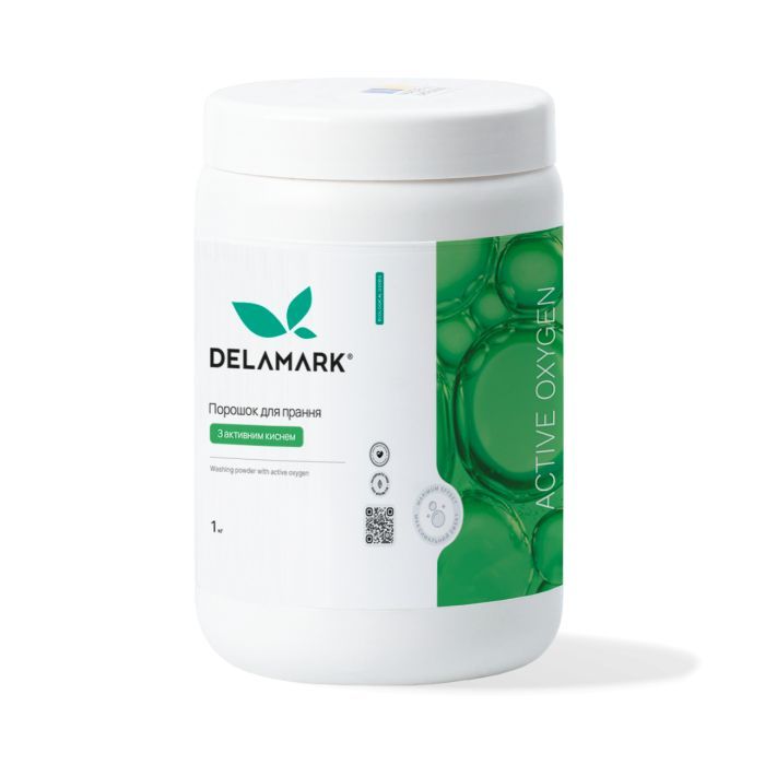 Стиральный порошок DeLaMark С активным кислородом 1 кг (4820152333582)