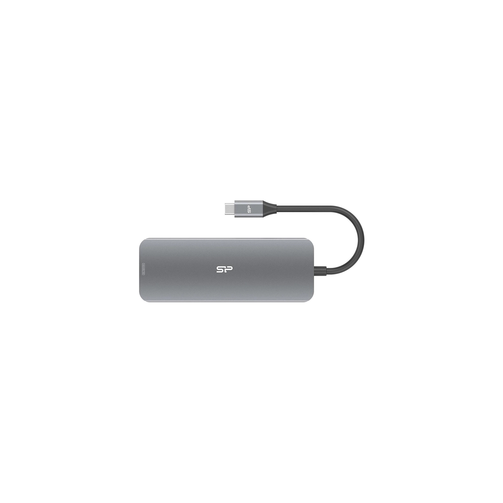 Концентратор Silicon Power USB-C 8-in-1 SR30 Silver Aluminum (SPU3C08DOCSR300G) изображение 5