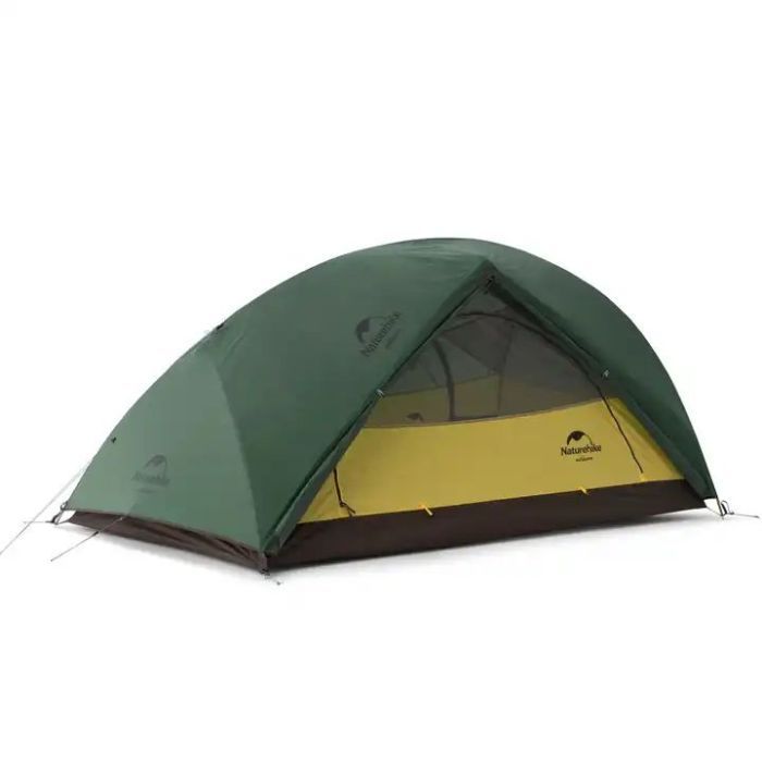 Палатка Naturehike надлегкий двомісний Star-River 2 Updated NH17T012-T 210T темно-зелений (6927595789049)