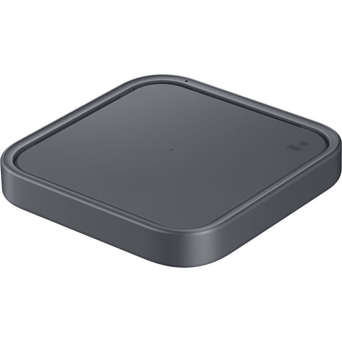 Зарядний пристрій Samsung 15W Wireless Charger Pad Dark Gray (EP-P2400TBEGEU) зображення 2