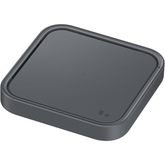 Зарядний пристрій Samsung 15W Wireless Charger Pad Dark Gray (EP-P2400TBEGEU) зображення 3