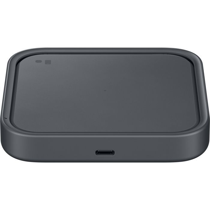 Зарядний пристрій Samsung 15W Wireless Charger Pad Dark Gray (EP-P2400TBEGEU) зображення 4