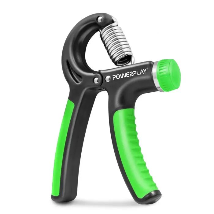 Эспандер PowerPlay кистьовий 10-40 кг Strength Grip Чорно-зелений (PP_4323_Bl/Green)