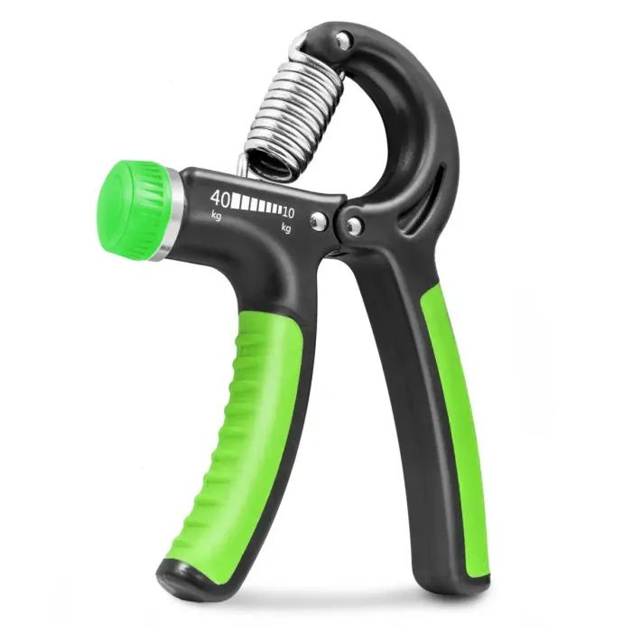 Эспандер PowerPlay кистьовий 10-40 кг Strength Grip Чорно-зелений (PP_4323_Bl/Green) изображение 2