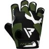 Перчатки для фитнеса RDX F6 Sumblimation Black/Green L (WGS-F6GN-L) изображение 3