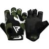 Перчатки для фитнеса RDX F6 Sumblimation Black/Green L (WGS-F6GN-L)