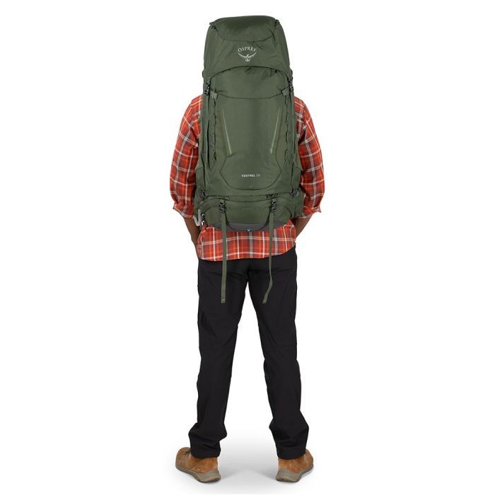 Рюкзак туристический Osprey Kestrel 58 bonsai green L/XL (009.3308) изображение 7