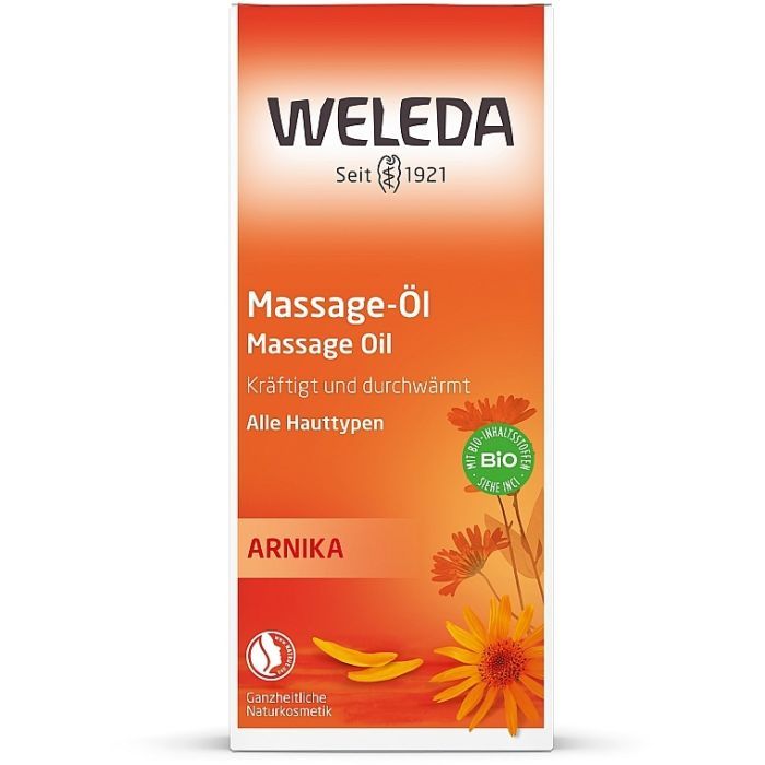 Олія для тіла Weleda Arnika Massage Oil Масажна 100 мл (4001638500814) зображення 2