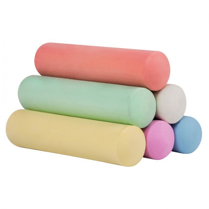 Мел Yes цветной Glamour 6 шт JUMBO (400501) изображение 2