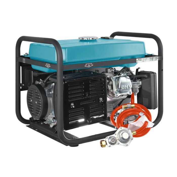 Генератор Konner&Sohnen газобензиновий KS 7000E G, 230V, 5.5kW, електростартер, 77.2кг (KS7000EG) зображення 7