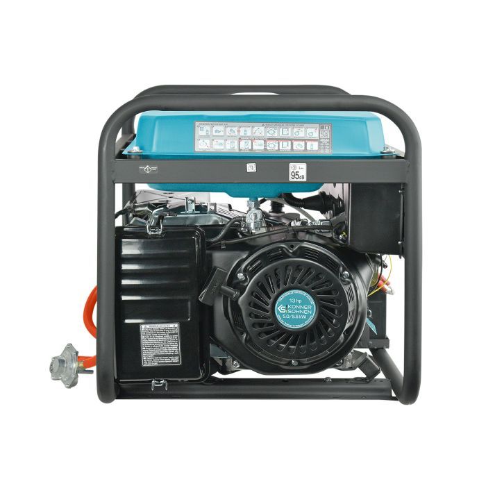Генератор Konner&Sohnen газобензиновий KS 7000E G, 230V, 5.5kW, електростартер, 77.2кг (KS7000EG) зображення 9